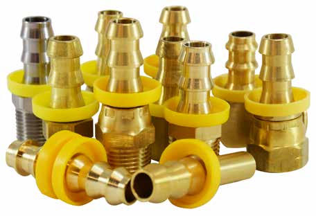 Push On Hose Barb Fittings